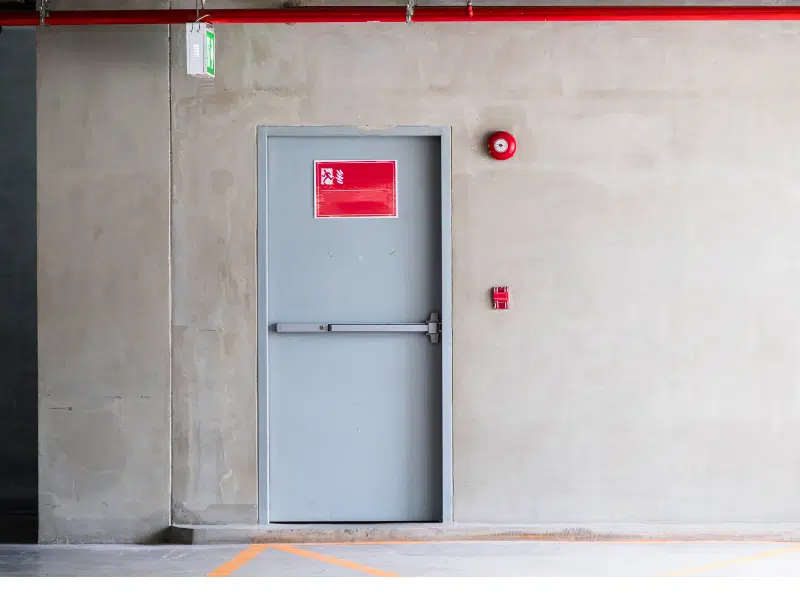 Image d'une porte coupe feu